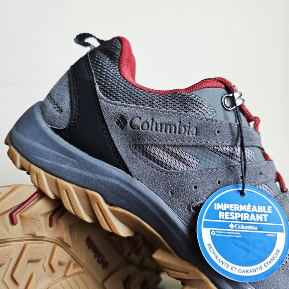 Columbia Redmond™ III Waterproof Genuine Leather Hiking Walking Women’s Shoe 9.5 - Picture 3 of 16